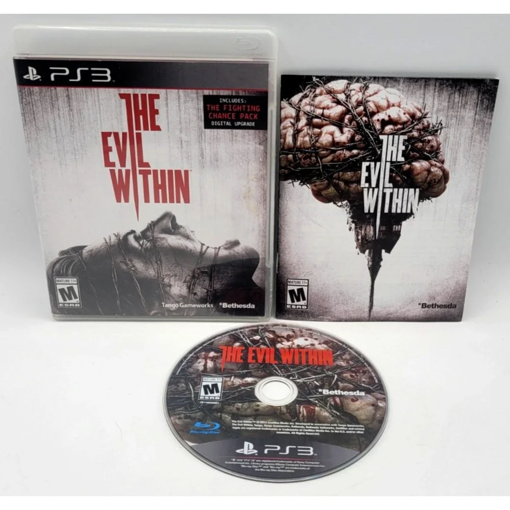Evil Within (Sony PlayStation 3, 2014) PS3 CIB COMPLETE IN BOX